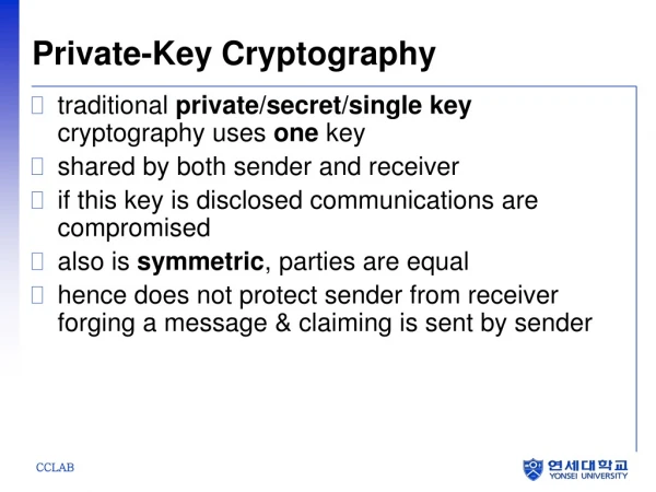 Private-Key Cryptography