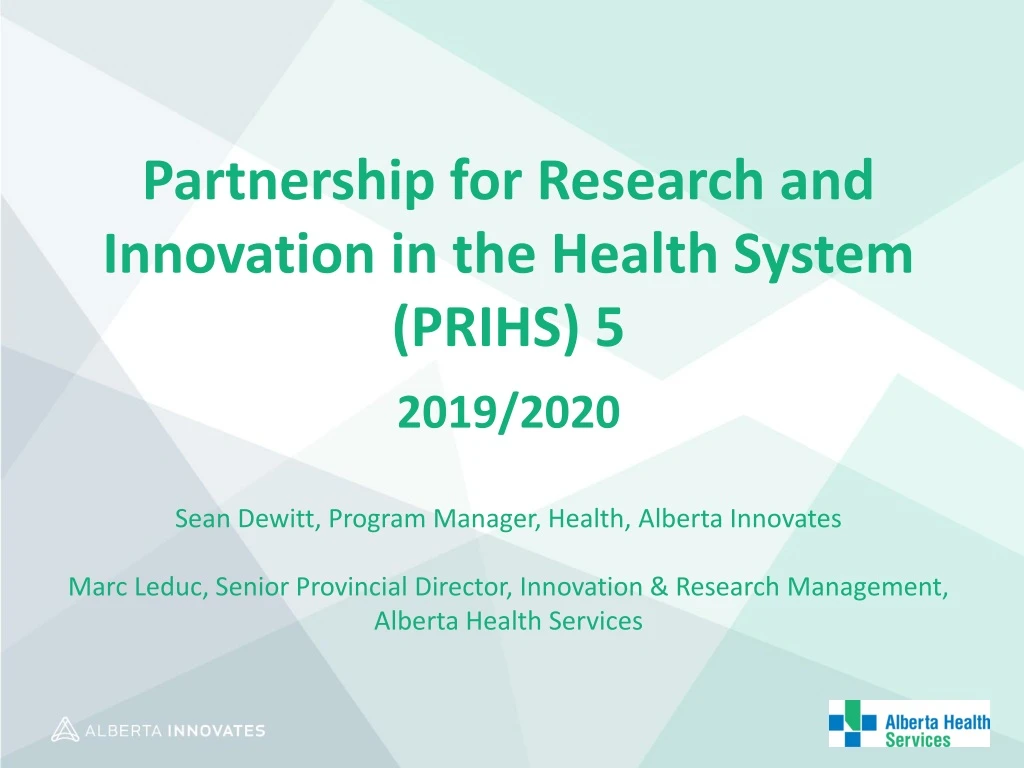 partnership for research and innovation
