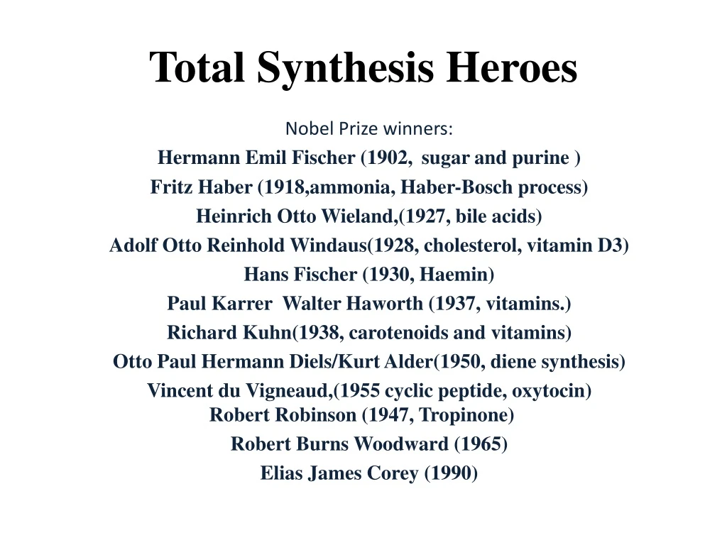 total synthesis heroes