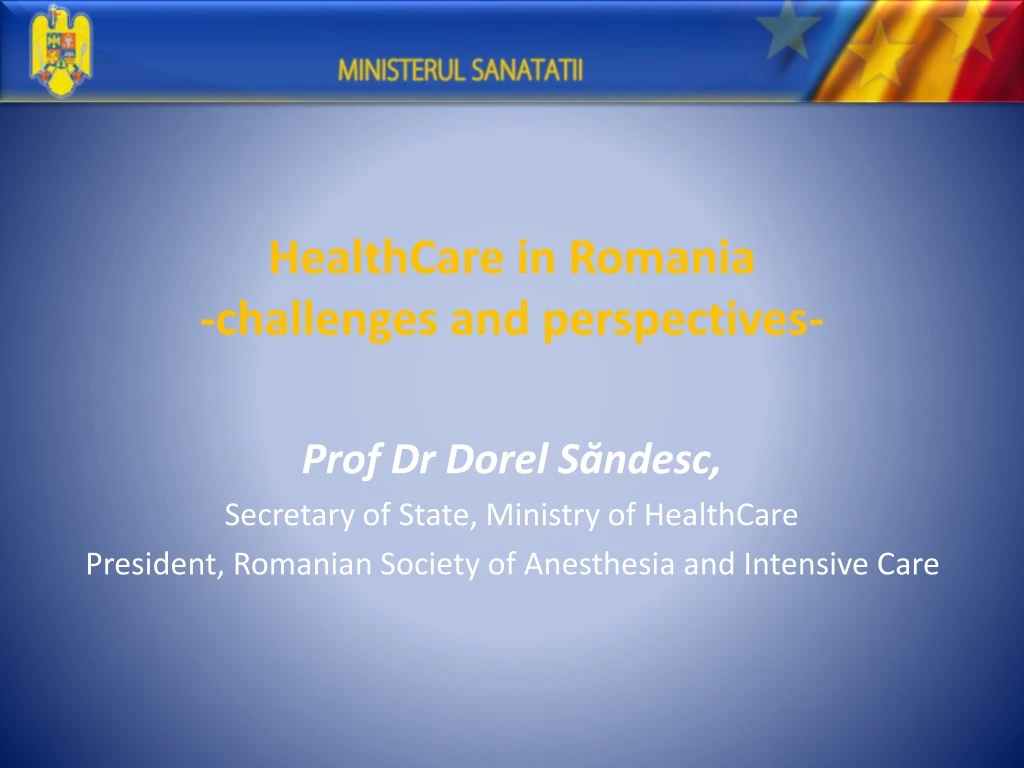 healthcare in romania challenges and perspectives
