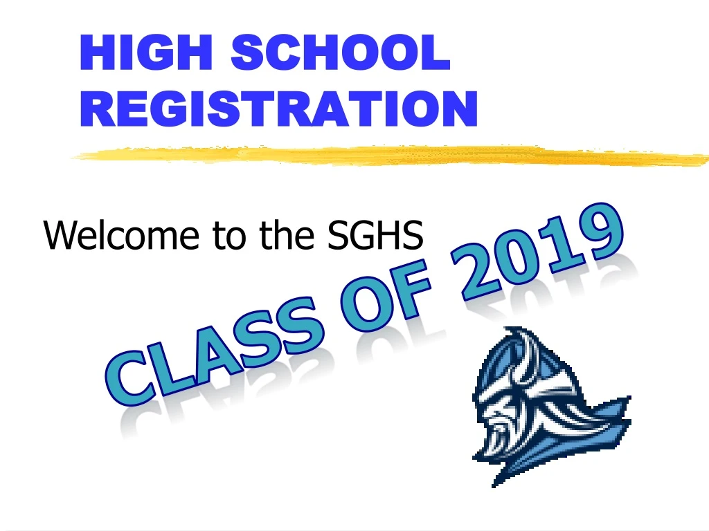 high school registration