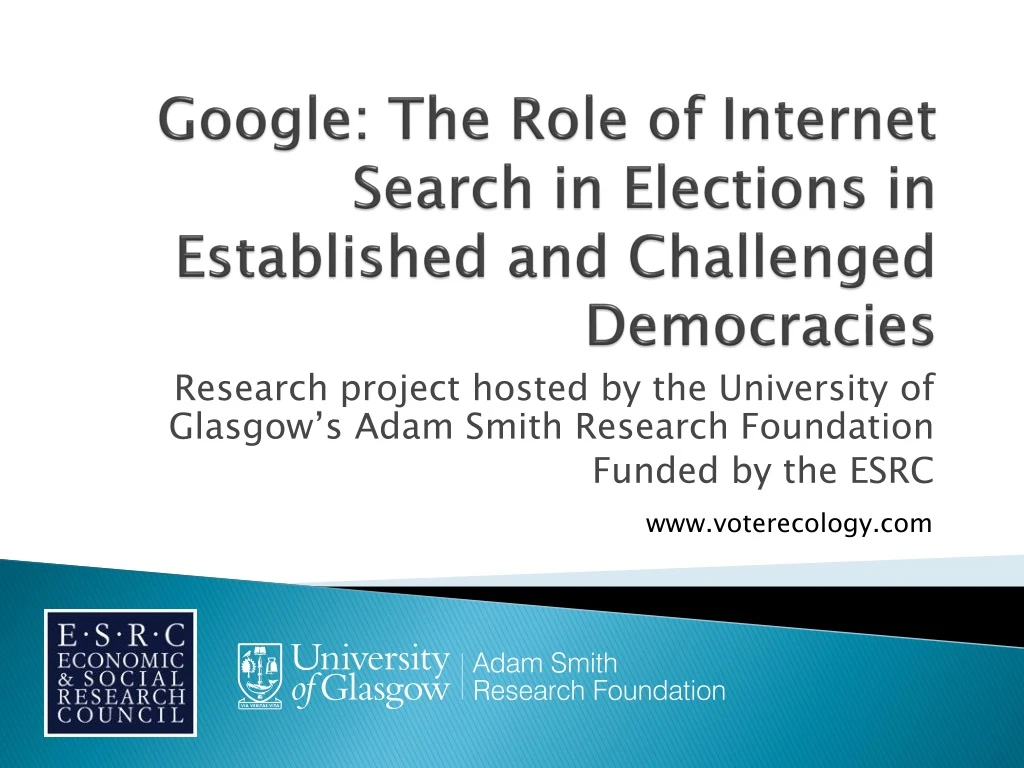 google the role of internet search in elections in established and challenged democracies
