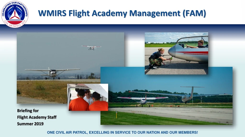 wmirs flight academy management fam
