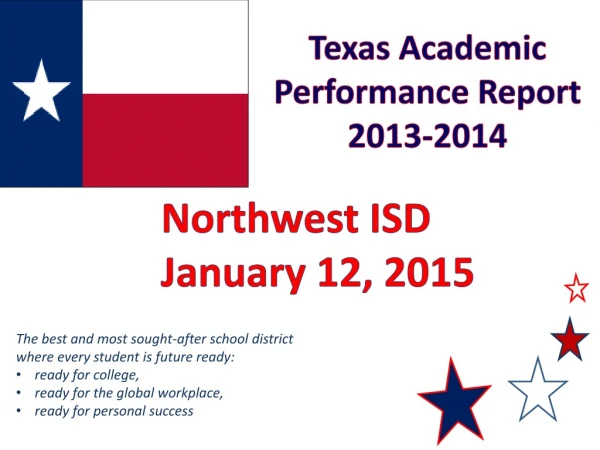 Texas Academic Performance Report 2013-2014