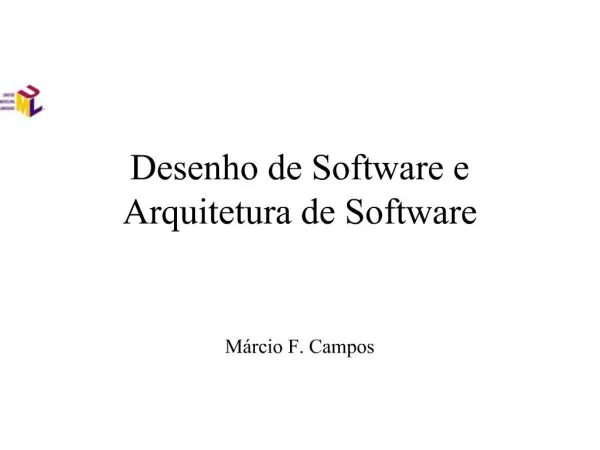 Desenho de Software e Arquitetura de Software