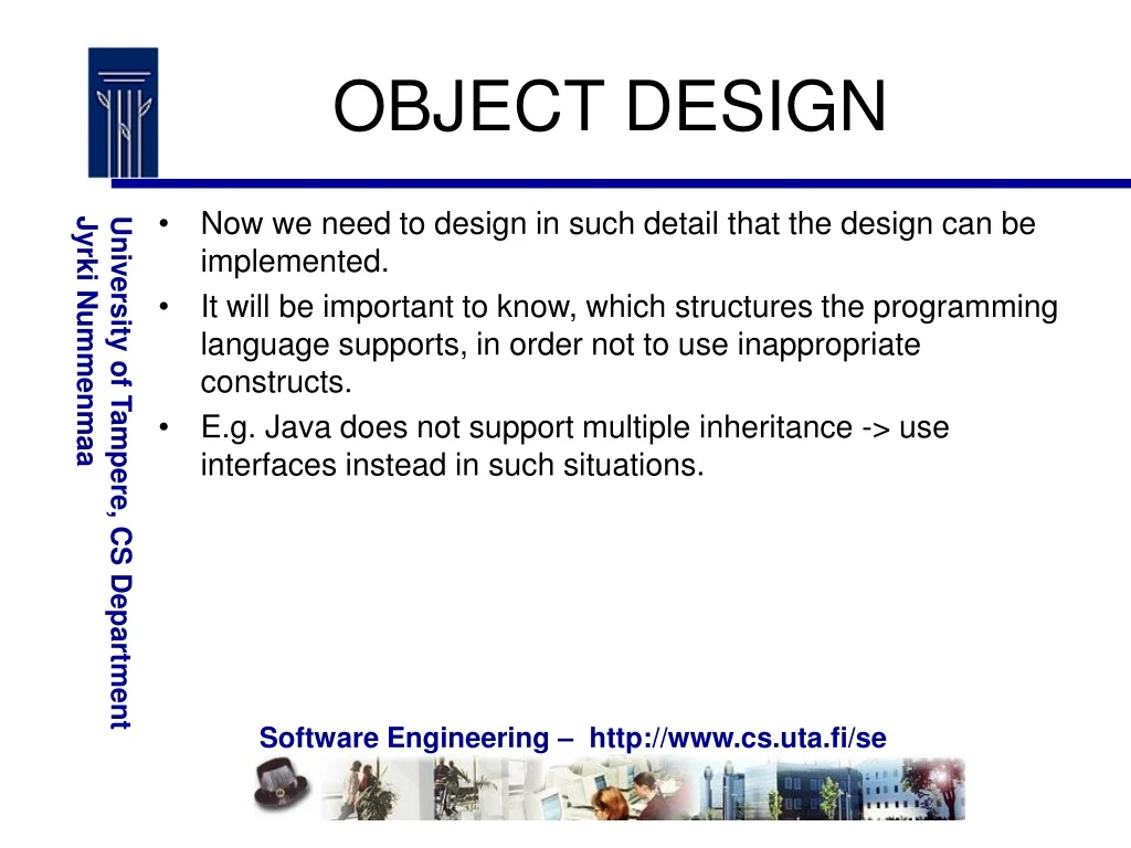 object design