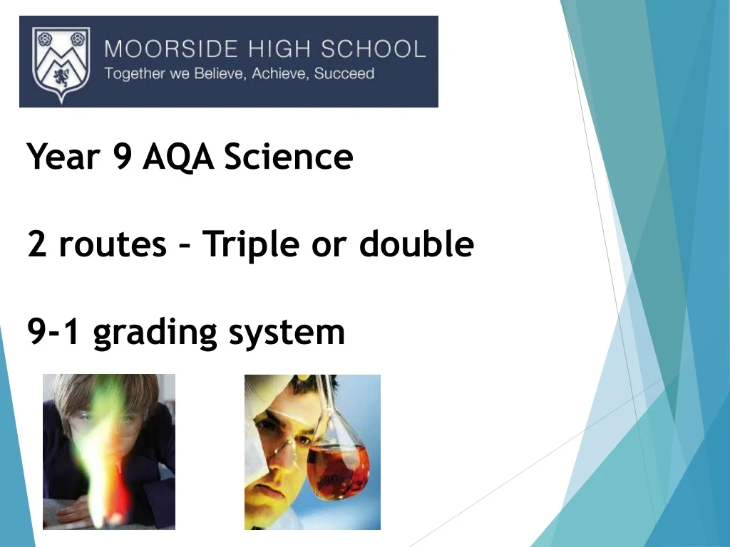 year 9 aqa science 2 routes triple or double