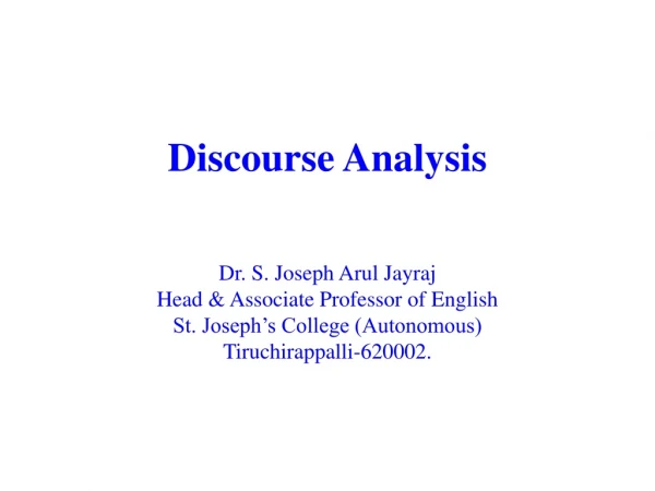 5 Types of Discourse Narration Description Argumentation Exposition