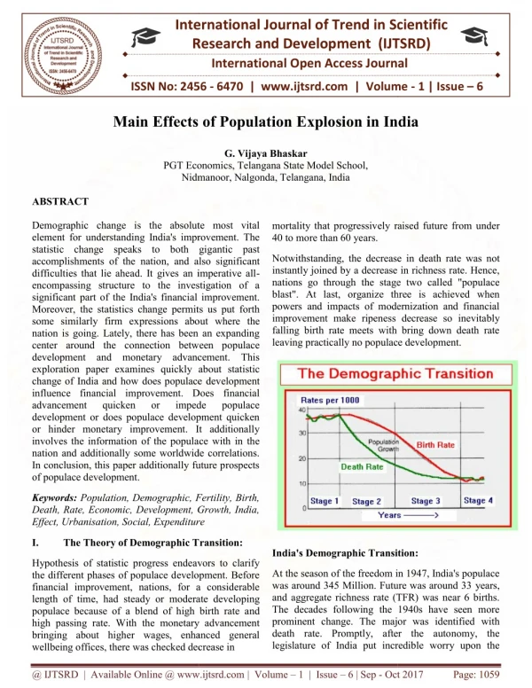 PPT - Population Of India PowerPoint Presentation, Free Download - ID ...