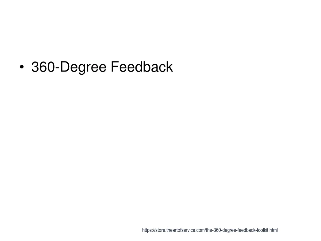 360 degree feedback