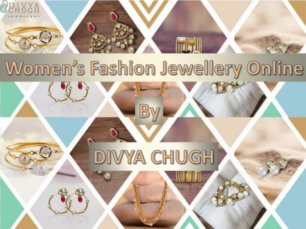 Women’s Fashion Jewellery Online