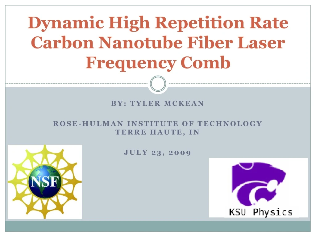 dynamic high repetition rate carbon nanotube fiber laser frequency comb