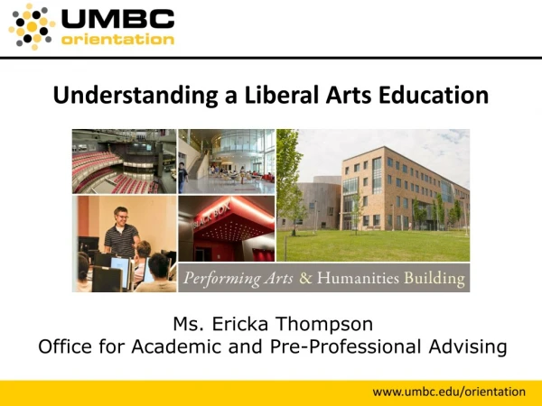 Understanding a Liberal Arts Education