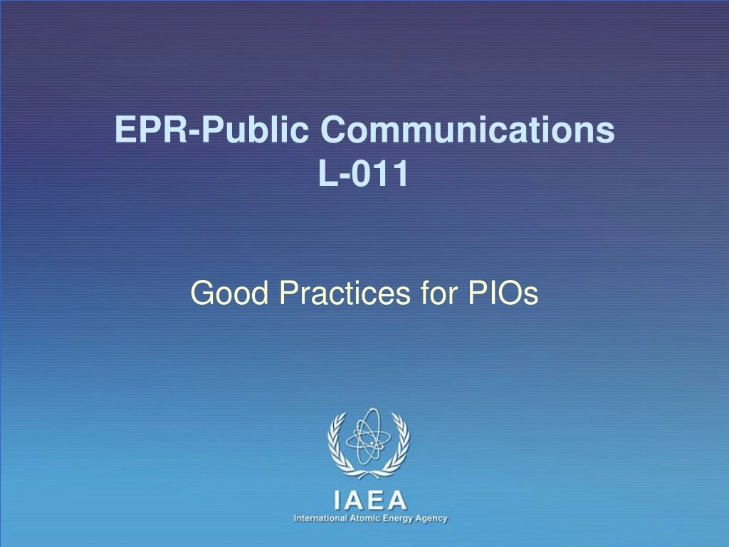 epr public communications l 011