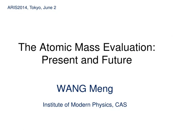 The Atomic Mass Evaluation: Present and Future