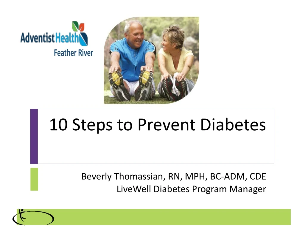10 steps to prevent diabetes