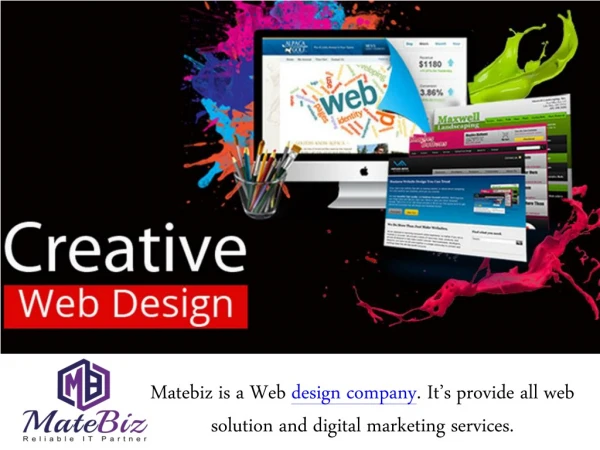 Choose Matebiz India Best Web Design Company To Improve Your Online Visibility