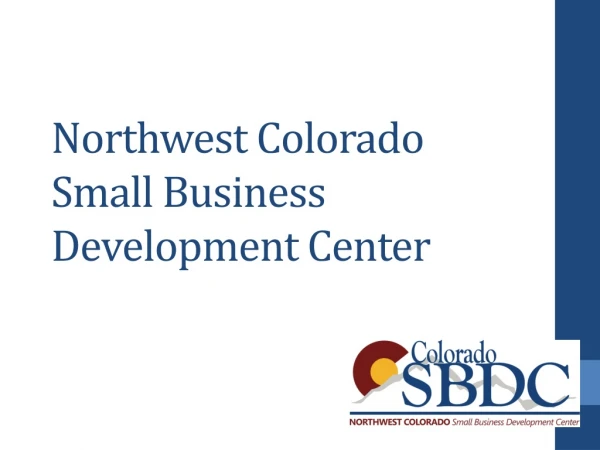 Northwest Colorado Small Business Development Center