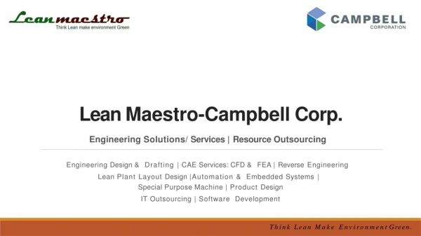 Lean Maestro-Campbell Corp.