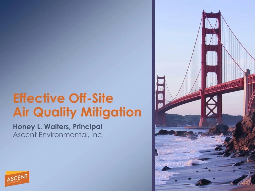 effective off site air quality mitigation