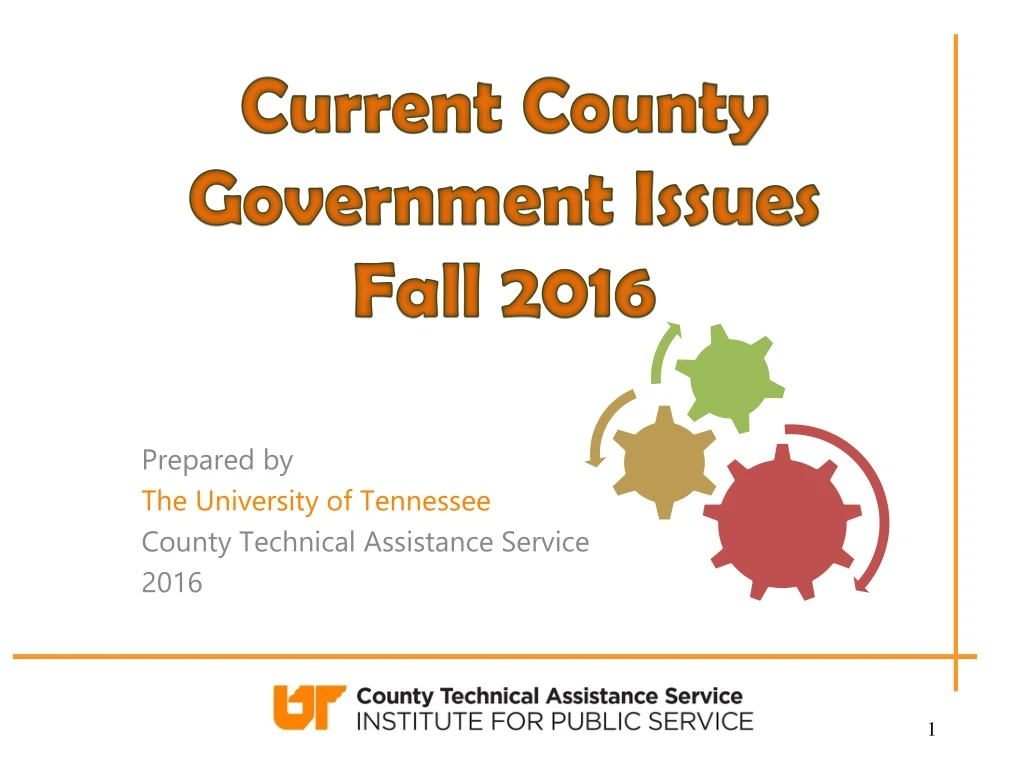 prepared by the university of tennessee county technical assistance service 2016