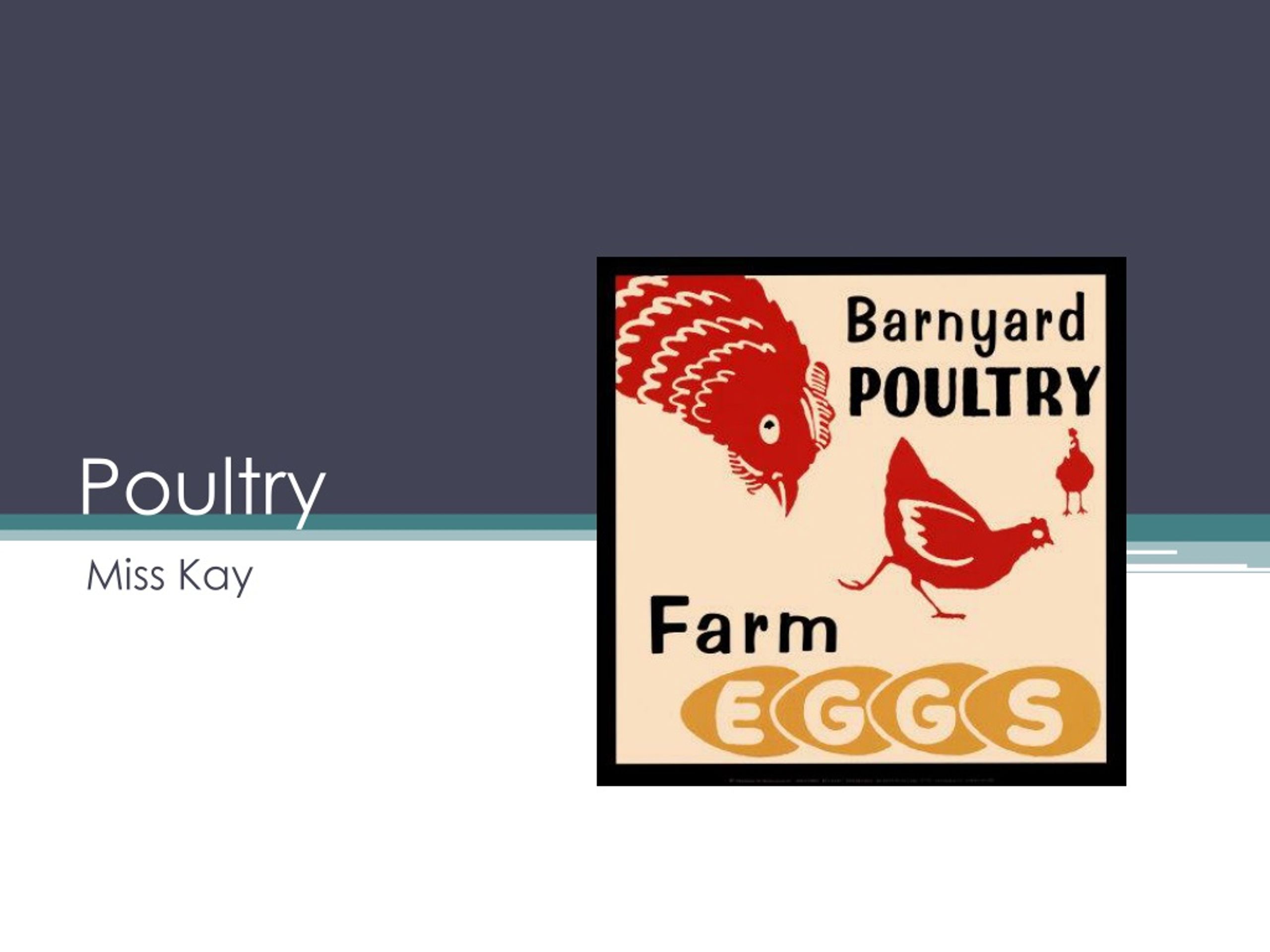 Poultry - slide 1