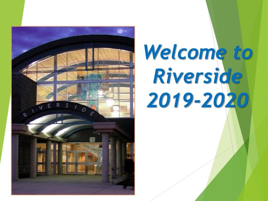 welcome to riverside 2019 2020
