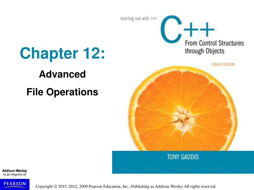 chapter 12 advanced file operations