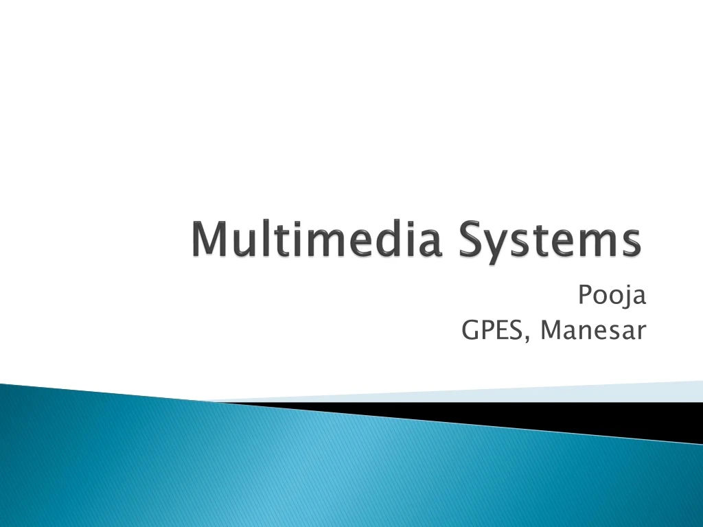 multimedia systems