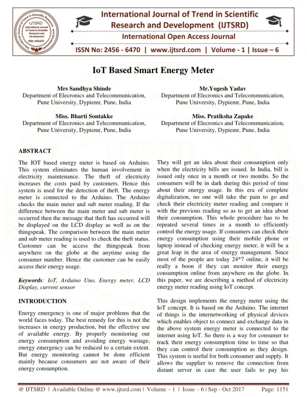international journal of trend in scientific
