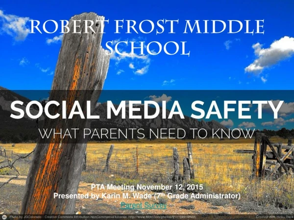 Robert Frost Middle School