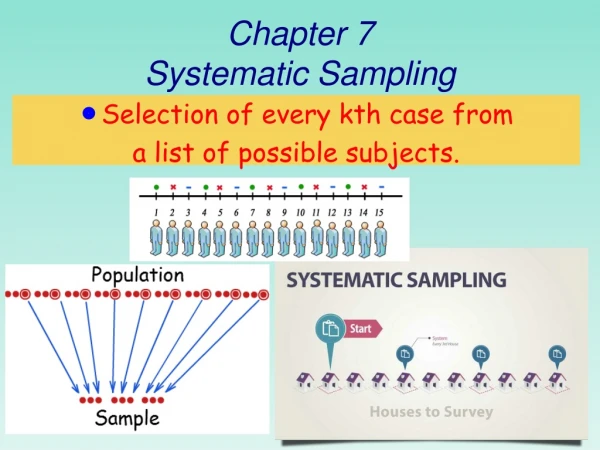 Chapter 7 Systematic Sampling