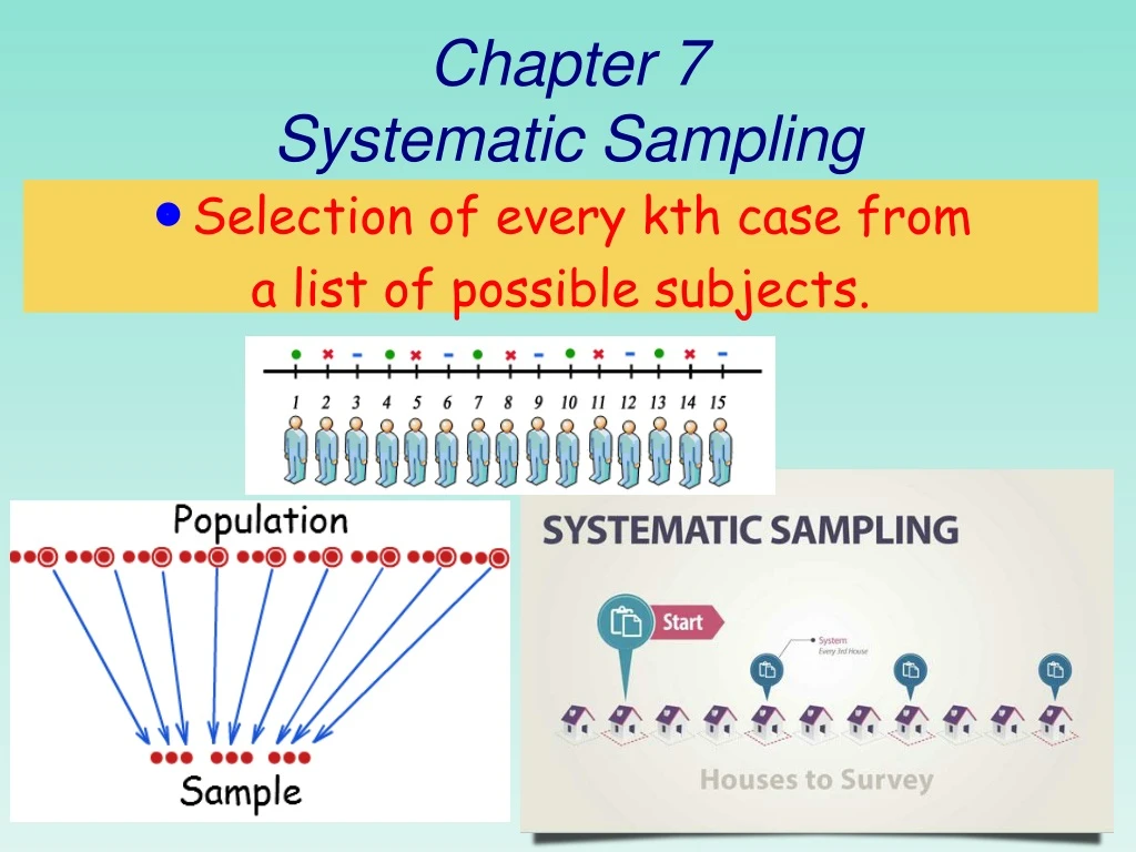 chapter 7 systematic sampling