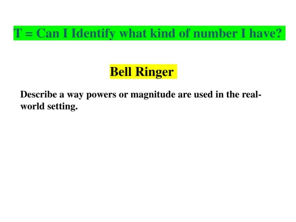 Bell Ringer