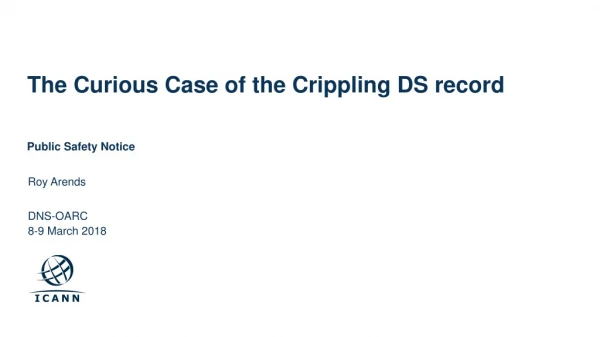 The Curious Case of the Crippling DS record