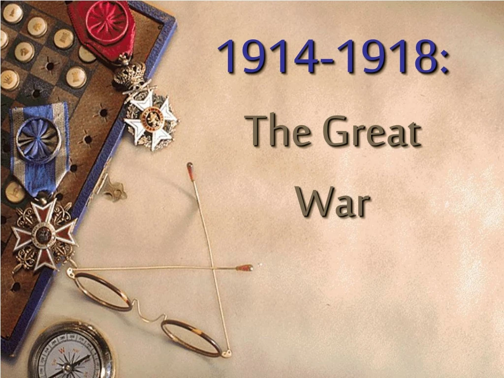 1914 1918 the great war