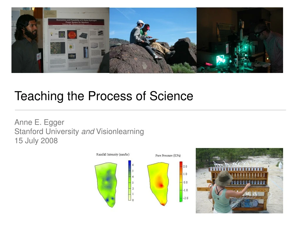 teaching the process of science