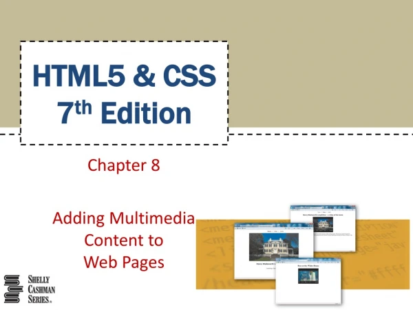 HTML5 &amp; CSS 7 th Edition