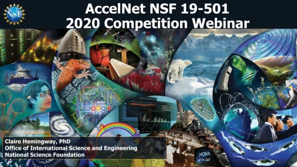 AccelNet NSF 19-501 2020 Competition Webinar