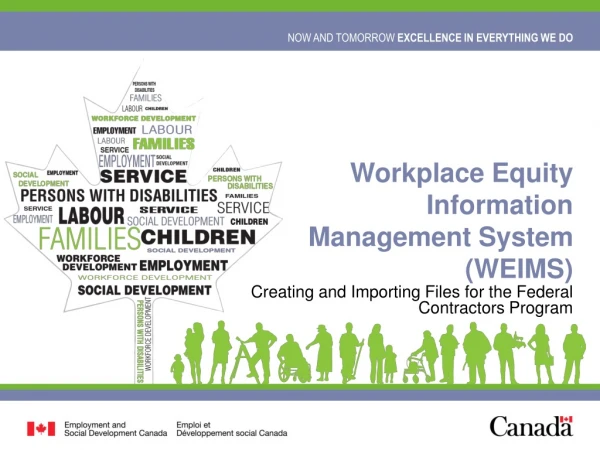 Workplace Equity Information Management System (WEIMS)