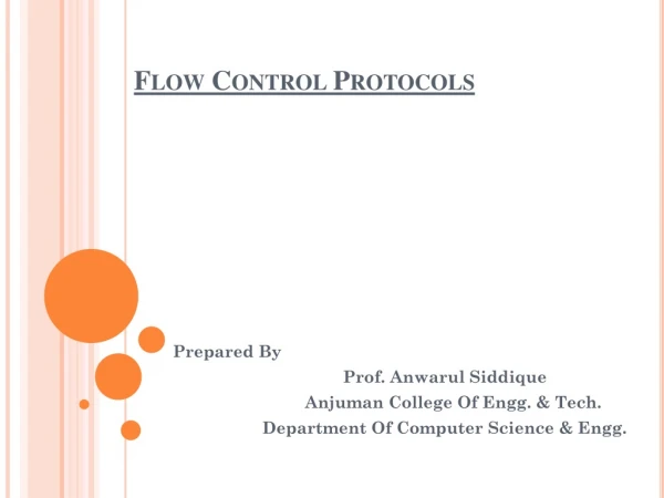 Flow Control Protocols