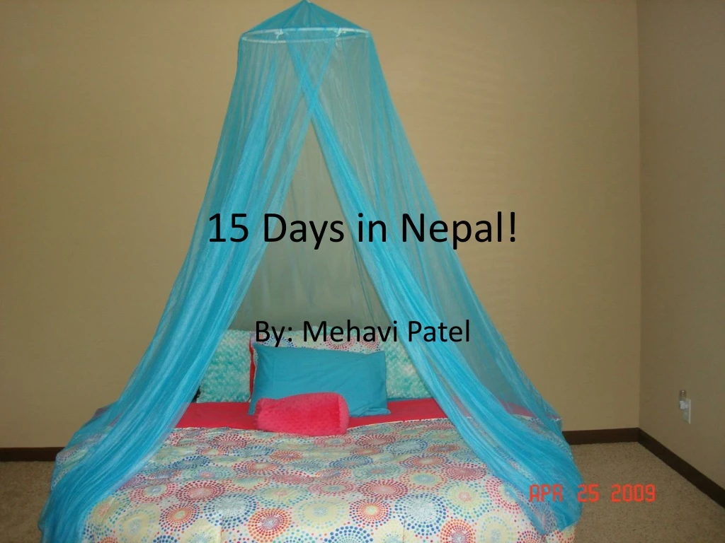 15 days in nepal