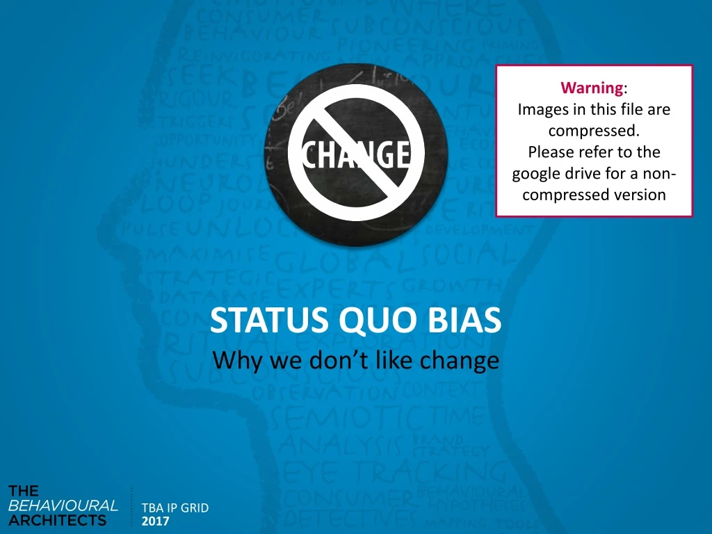 status quo bias why we don t like change