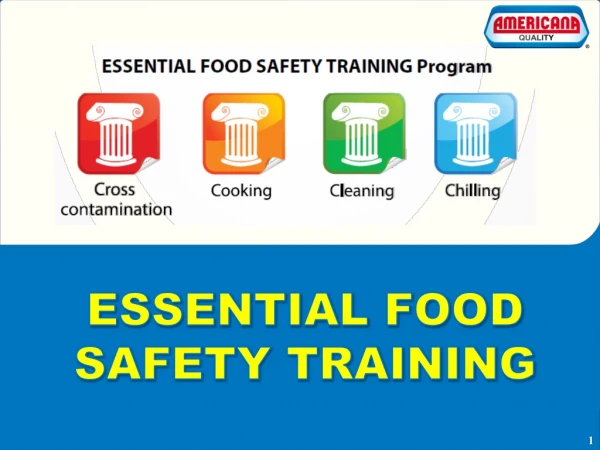 Essential food safety Training