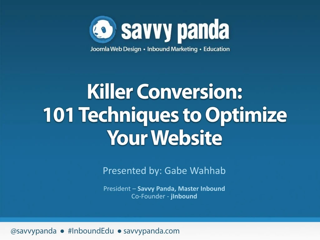 killer conversion 101 techniques to optimize your