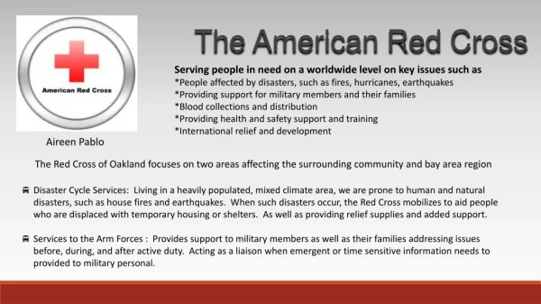 The American Red Cross