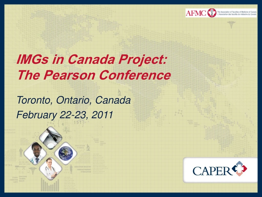 imgs in canada project the pearson conference