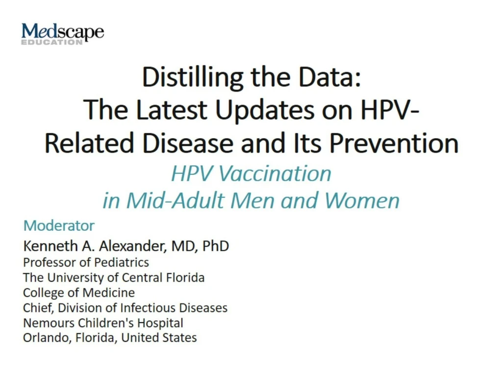 distilling the data the latest updates on hpv related disease and its prevention