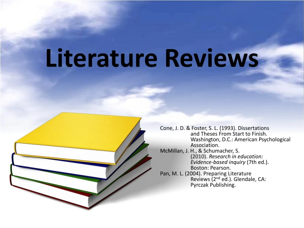 literature reviews