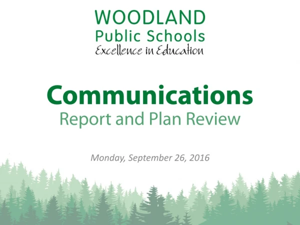 Report and Plan Review